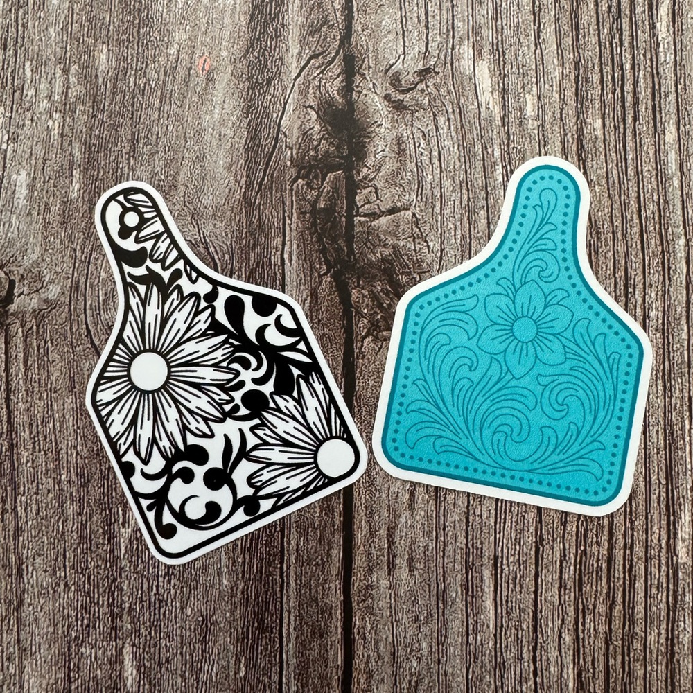 Cowtag Sticker Set